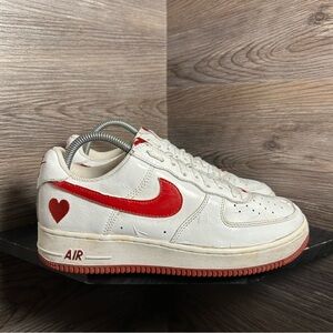 Nike Air Force 1 low white Valentine’s Day